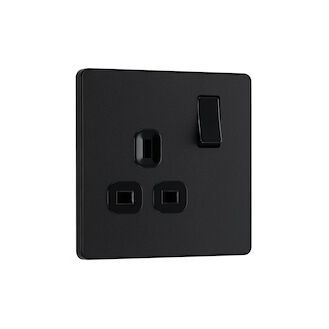 BG PCDMB21B-01 Sw 13a 1g Socket Plstc