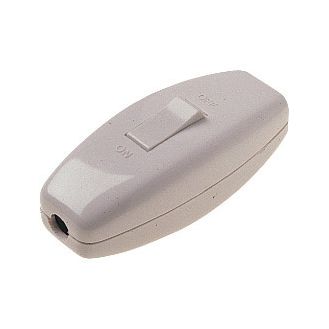 Securlec 2279K 6A  White Through Switch