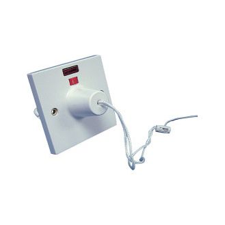 Dencon BP1745 45A Ceiling Switch with Neon &amp; Indicator to BSEN 60669