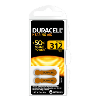 Duracell S447 Hearing Aid Battery - 312