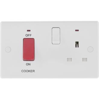 Nexus MWA 870-01 White Round Edge Cooker Control Unit