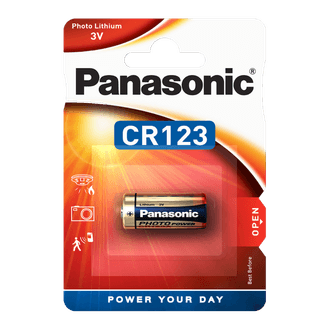 Panasonic S332 CR123 Lithium Camera Battery
