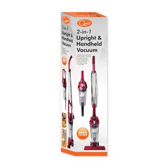 Quest 44829 2-in-1 Upright &amp; Handheld Vacuum cleaner