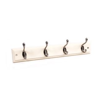 Headbourne Cream Board Satin Nickel Hook