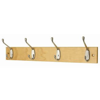 Headbourne HR0823H Pine Board Silver Hook