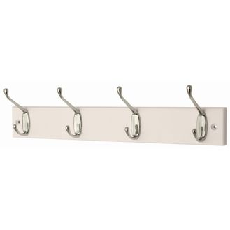 Headbourne HR4136H White Board Chrome Hook