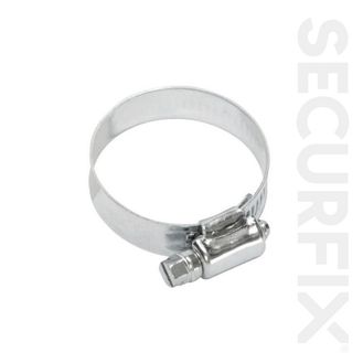 Securfix Trade Pack T10193 Hose Clip 16-25mm Zinc Plated