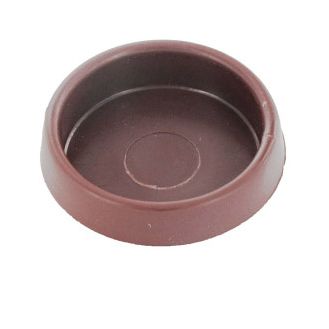 Securit S5391 Castor Cups Brown (4)