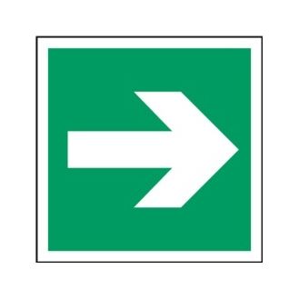 Securit SMT916 Smiths Smt916 Literal Arrow Sign 150mmx150mm