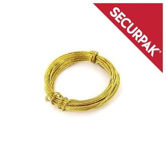 Securpak SP10082 Brass Picture Wire