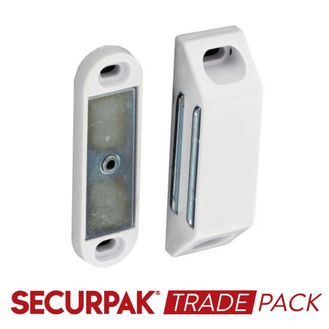 Securpak Trade Pack T10054 Hd Magnetic Catches White 6Kg