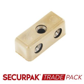 Securpak Trade Pack T10164 Modesty Block Beige