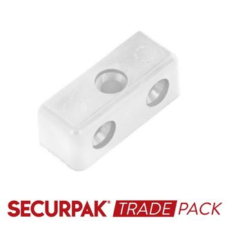 Securpak Trade Pack T10165 Modesty Block White