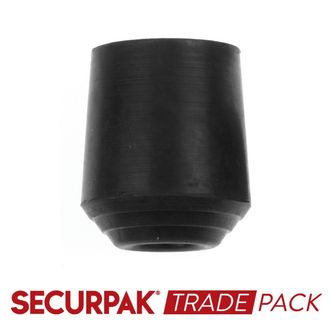 Securpak Trade Pack T10242 Chair Ferrule Black 22mm