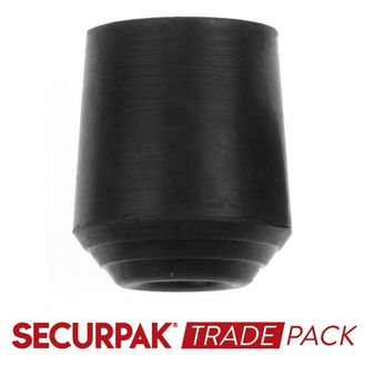 Securpak Trade Pack T10243 Chair Ferrule Black 25mm