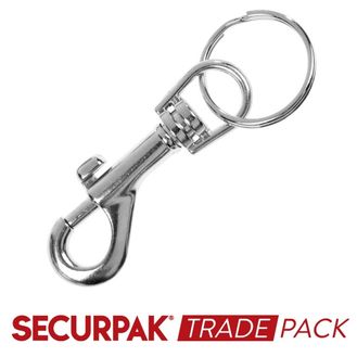 Securpak Trade Pack T10249 Hipster Key Ring Np 70mm