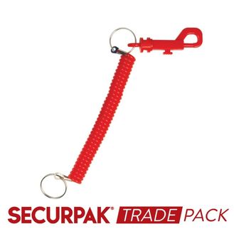 Securpak Trade Pack T10250 Hipster Key Rings Assorted 70mm