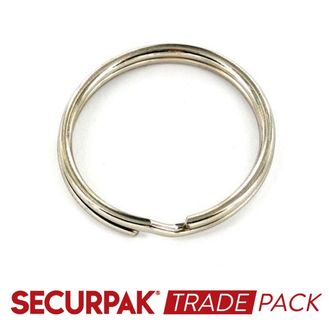 Securpak Trade Pack T10251 Steel Split Ring Zinc Plated 33mm