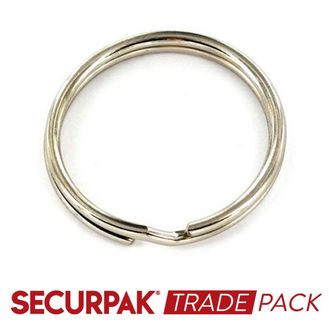 Securpak Trade Pack T10252 Steel Split Ring Zinc Plated 38mm