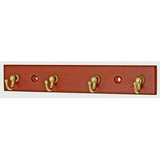 Select HR2205L Cup Hook Mahogany Effect Key Tidy