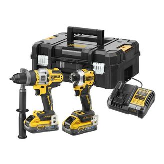 DEWALT DCK2052H2 POWERSTACK™ Twin Kit 2 x 5.0Ah Li-ion