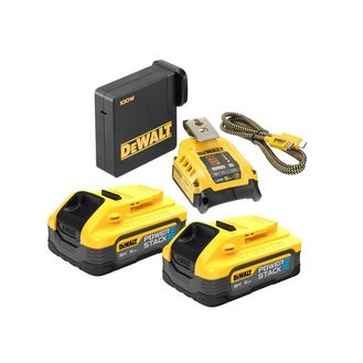 DEWALT USB-C POWERSTACK™ Starter Kit 18V 2 x 5.0Ah Li-ion