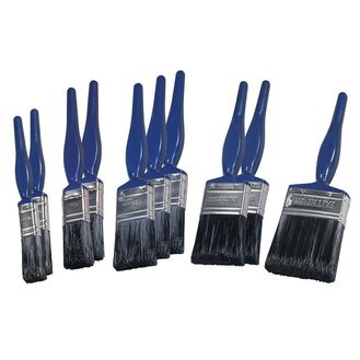 Faithfull Utility Paint Brush Set 10 Piece