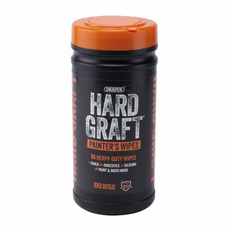 Draper 12439 Draper Hard Graft Painter's Wipes (Tub of 80)