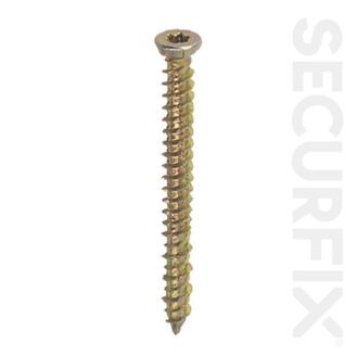 Securfix Trade Pack Concrete Frame Screw 10 Pack