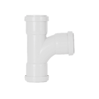 Davant EP14W Push Fit Swept Tee 91 1/4 Degrees Wht