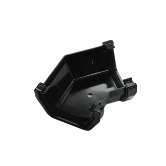 Kayflow RWSLA135B Rainwater 135 Degree Square Angle Black