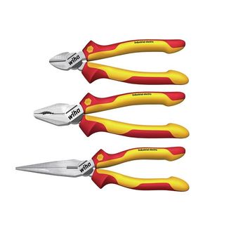 Wiha Industrial electric Pliers Set, 3 Piece
