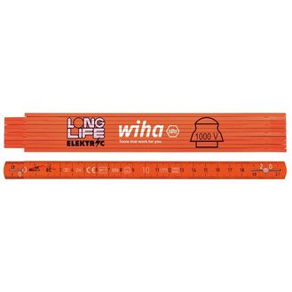 Wiha Longlife® Electrician's Folding Ruler 2m