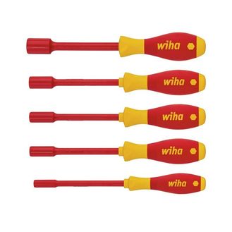 Wiha SoftFinish® electric Hex Nut Driver Set, 6 Piece
