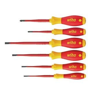 Wiha SoftFinish® electric slimFix SL/PZ Screwdriver Set, 6 Piece
