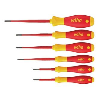 Wiha SoftFinish® electric slimFix TORX® Screwdriver Set, 6 Piece
