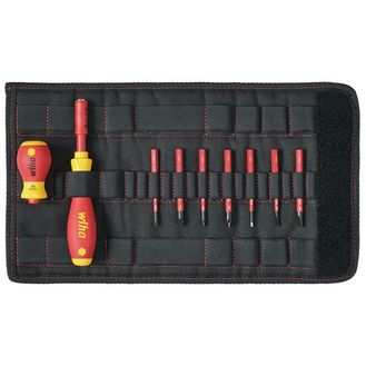 Wiha SoftFinish® electric slimVario Screwdriver Set, 10 Piece