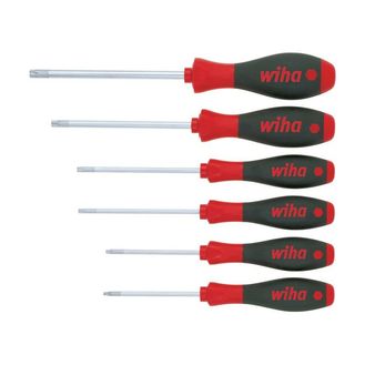 Wiha SoftFinish® TORX® Screwdriver Set, 6 Piece