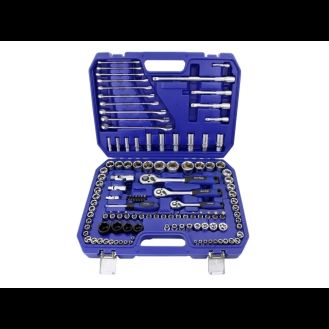BlueSpot Tools 1/2in, 3/8in &amp; 1/4in Metric Socket Set, 120 Piece