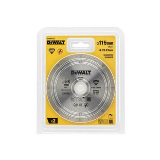 DEWALT Dry Diamond Blade 115mm (2 Pack)