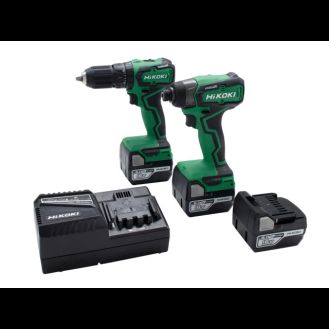 HiKOKI KC18DDXJBZ Twin Pack 18V 3 x 5.0Ah Li-ion