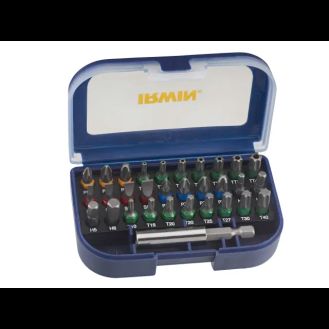 IRWIN® Colour Coded Screwdriver Bit Set, 31 Piece