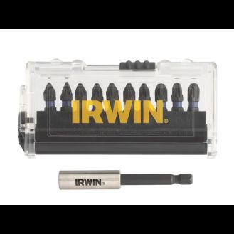 IRWIN® Impact Pro Performance Pozi Screwdriver Bit Set, 10 Piece