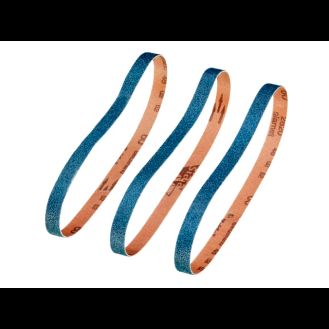 IRWIN® Powerfile Zirconium Sanding Belt 13 x 451mm 60G (Pack 3)
