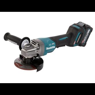 Makita GA028GD202 XGT 40Vmax BL Paddle Switch Grinder 115mm 40V 2 x 2.5Ah Li-ion