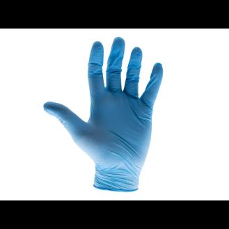 Scan Nitrile Disposable Gloves, Blue