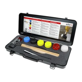 Wiha Assorted Hammer Face Set, 9 Piece