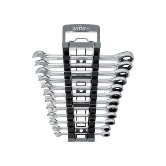 Wiha Ring Ratchet Spanner Set, 12 Piece