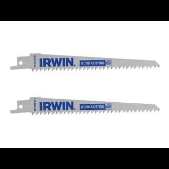 IRWIN® Sabre Saw Blade Wood/PVC Cutting 152mm Pack of 2