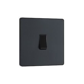 BG PCDMG12B-01 20a 16ax 1G 2 Way Plastic Rocker Switch